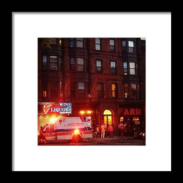 Instagram Framed Print featuring the photograph #19 by Anthony McNally