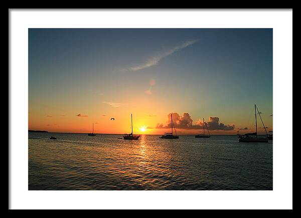 Sunset Framed Print featuring the photograph Sunset #19 by Catie Canetti