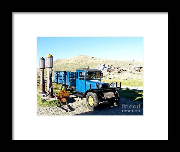 Antique Truck Framed Print featuring the photograph 1927 Graham by Jim McCain