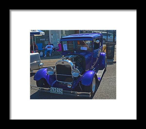 Ford Framed Print featuring the photograph 1929 Ford Model A by Tikvah's Hope