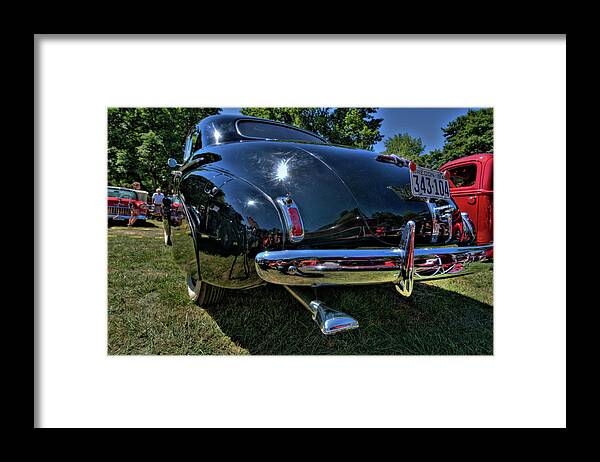 1935 Buick With All Original Interior And Exterior Framed Print featuring the digital art 1935 Buick Survivor by Peter Schumacher
