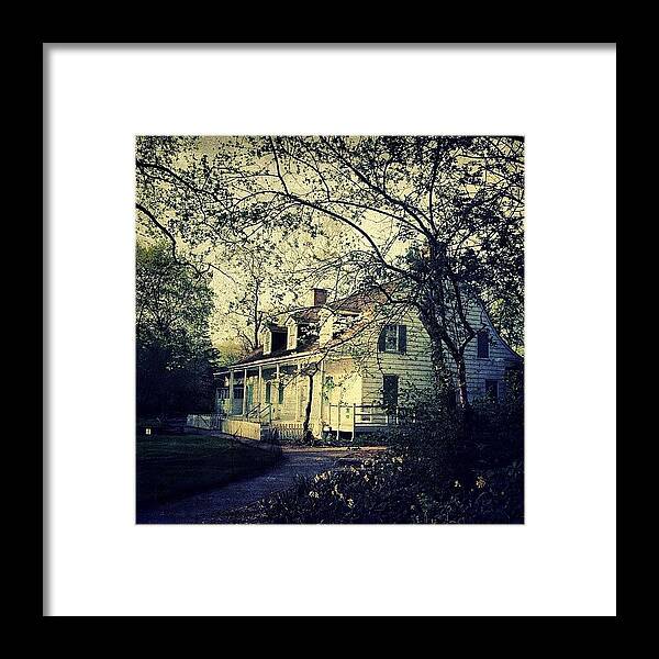 Mobilephotography Framed Print featuring the photograph Brooklyn's Pre-colonial Homestead #2 by Natasha Marco
