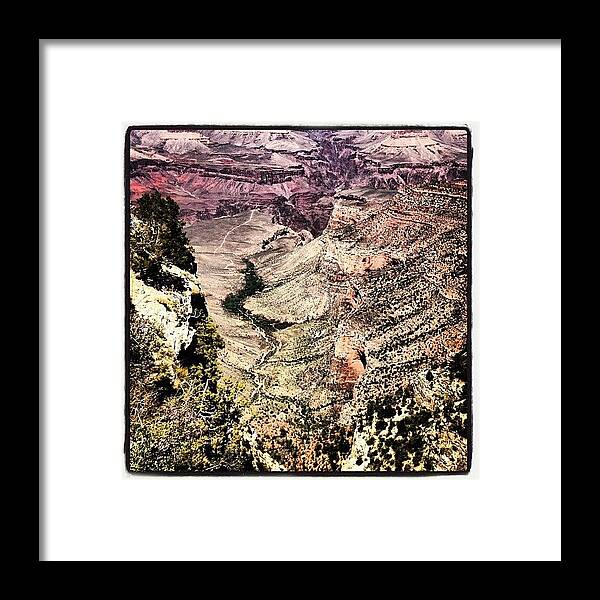 View Framed Print featuring the photograph Grand Canyon #2 by Isabel Poulin