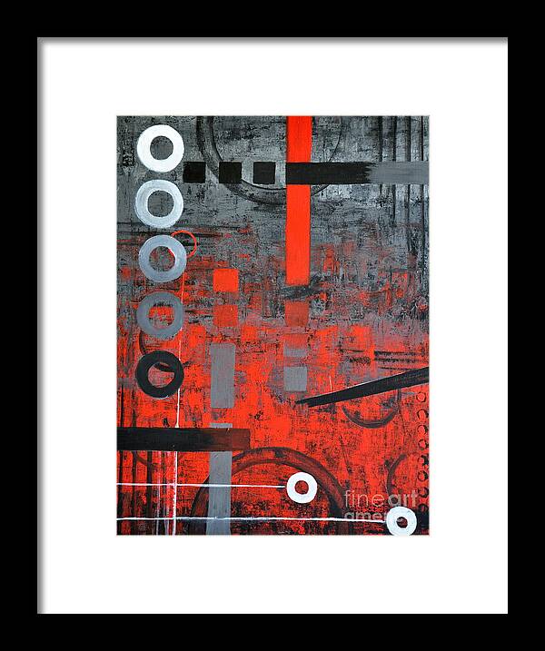 Aviation Framed Print featuring the painting Heads up display-1 #2 by Preethi Mathialagan