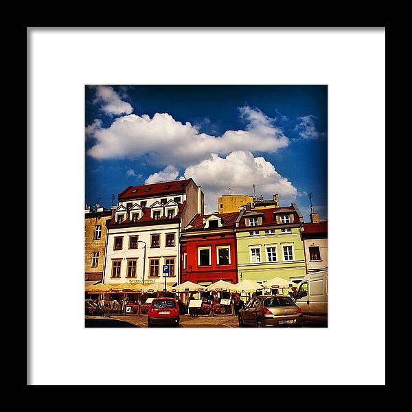 Igersrussia Framed Print featuring the photograph Kazimierz,krakow.poland #poland #krakow #2 by Grigorii Arzhanykh