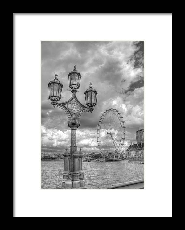 London Eye Framed Print featuring the photograph London Eye #2 by Chris Day