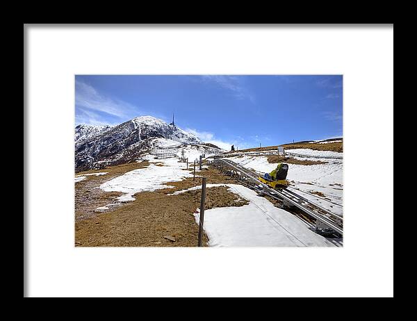 Monte Tamaro Framed Print featuring the photograph Monte Tamaro - Alpe Foppa - Ticino - Switzerland #2 by Joana Kruse