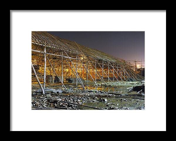 Carnival Framed Print featuring the photograph Preparation Of A Carnival #2 by Sumit Mehndiratta