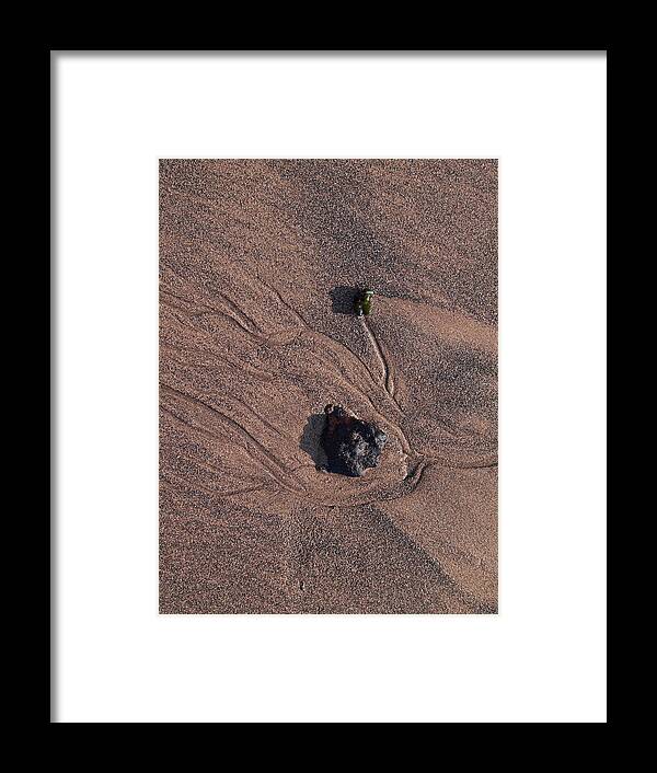 Canary Islands Framed Print featuring the photograph Sandmaps #2 by Jouko Lehto