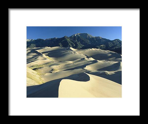00174899 Framed Print featuring the photograph Sangre De Cristo Mountains At Great #2 by Tim Fitzharris