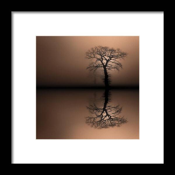 Landscape Framed Print featuring the photograph Sentinels #2 by Andy Astbury