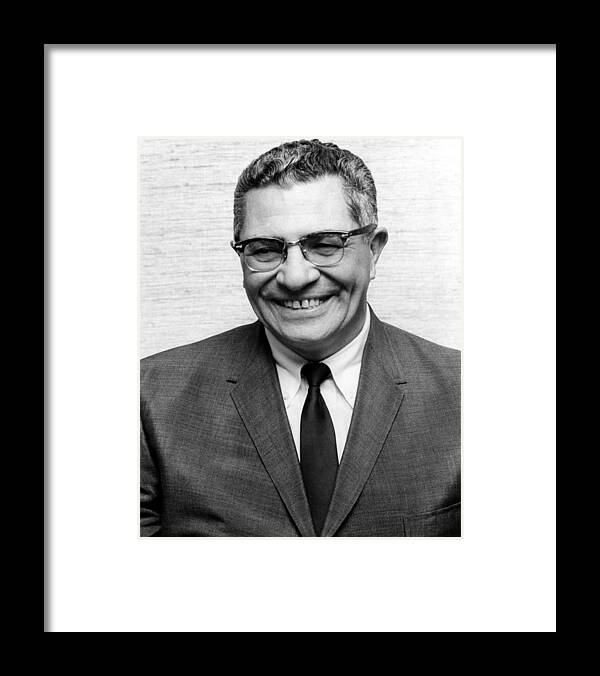  Framed Print featuring the photograph Vince Lombardi, 1913-1970, General #2 by Everett