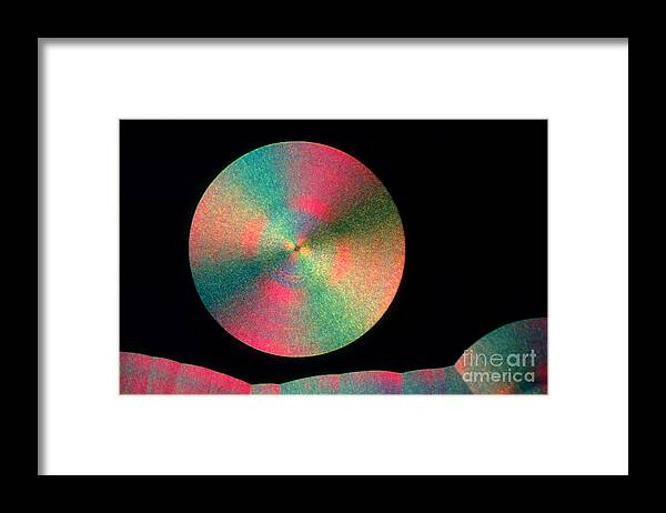 Chemistry Framed Print featuring the photograph Vitamin C Crystal #4 by M I Walker