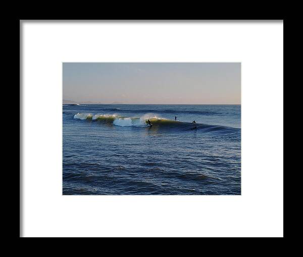 Ocean Framed Print featuring the photograph Surfers Make The Ocean Better Series #22 by Teri Schuster