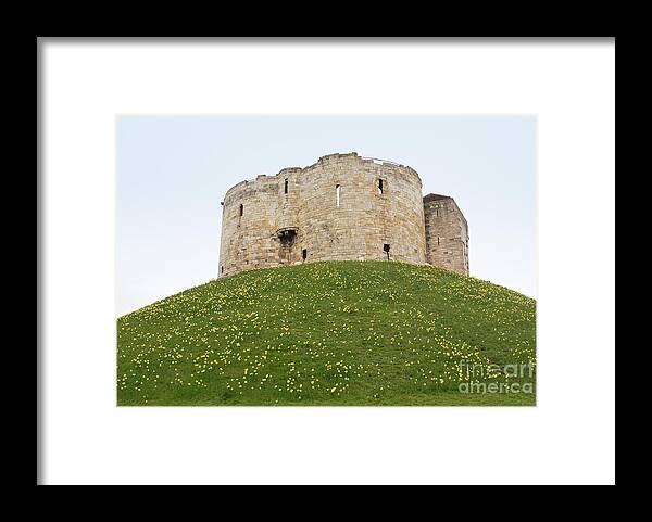 Architecture Framed Print featuring the digital art Scenes from the City of York #28 by Carol Ailles