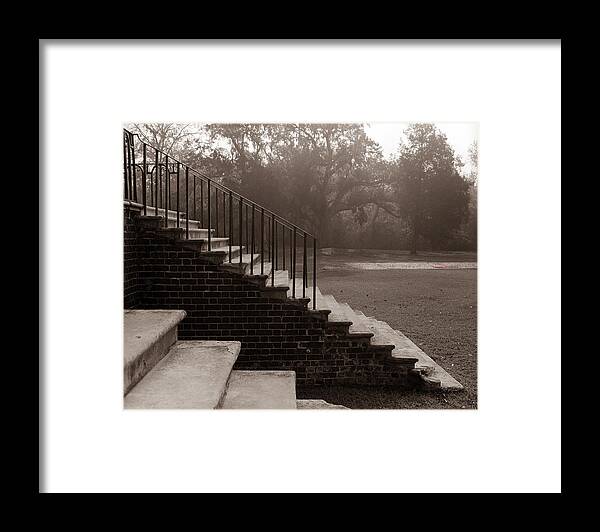 Steps Framed Print featuring the photograph 28 Up and Down Steps by Jan W Faul