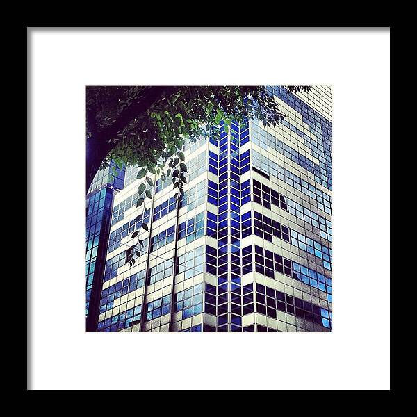 City Framed Print featuring the photograph Building #29 by Akira Mizutani