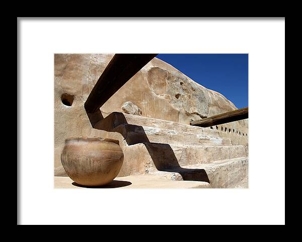 Clay Framed Print featuring the photograph Clay Pot #1 by Carol Leigh