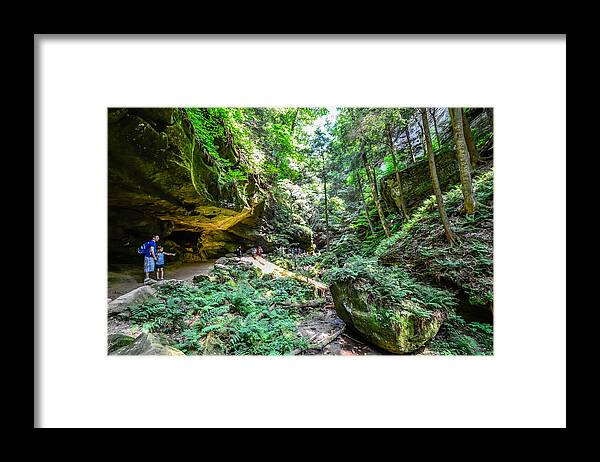  Framed Print featuring the photograph Conkles Hollow State Nature Preserve #3 by Brian Stevens