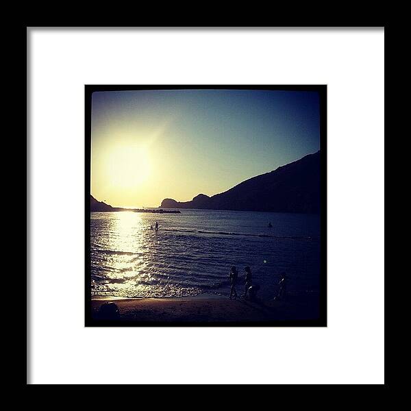 Summer Framed Print featuring the photograph #greece #nautical #holiday #vacation #3 by Mish Hilas