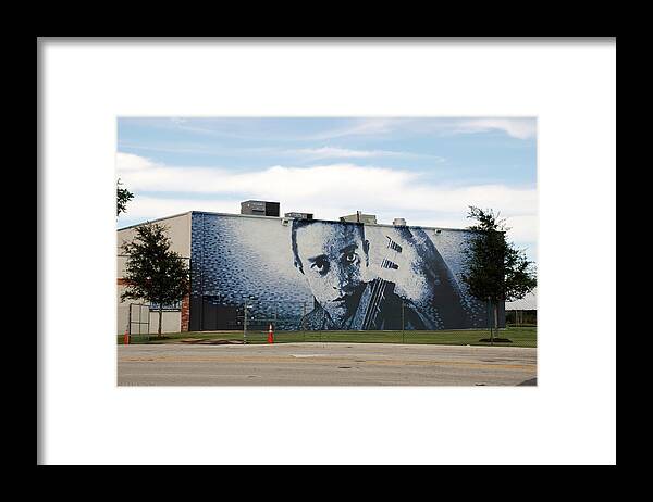Johnny Cash Framed Print featuring the photograph Johnny Cash #3 by Rob Hans