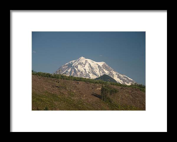 Rainier Framed Print featuring the photograph Mt Rainier #3 by Michael Merry