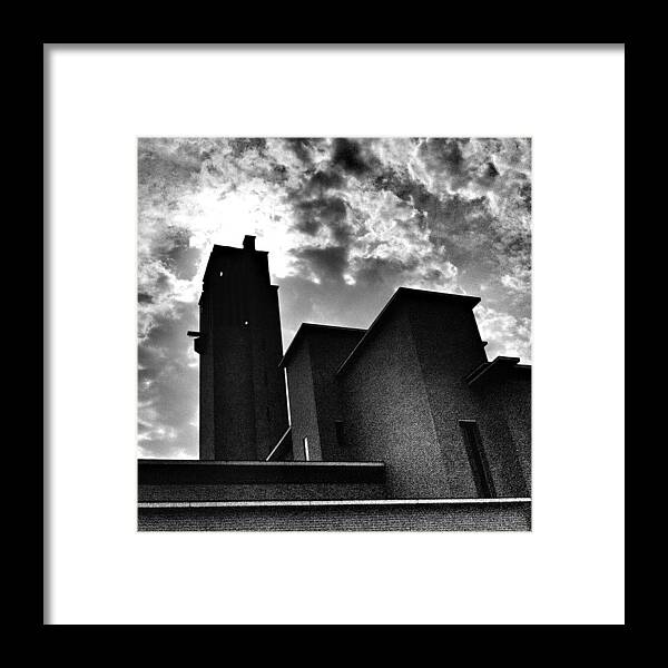 Bringgothemback Framed Print featuring the photograph 30's Castle. #townhouse #hilversum by Robbert Ter Weijden