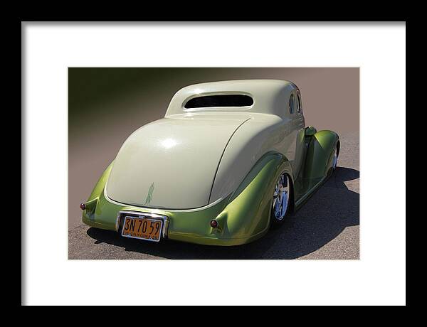 36 Framed Print featuring the photograph 36 Dodge Coupe by Bill Dutting