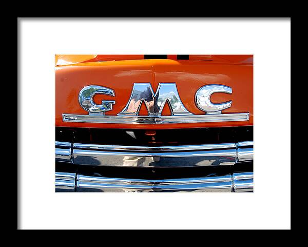 Trucks Framed Print featuring the photograph '49 G M C #49 by John Schneider