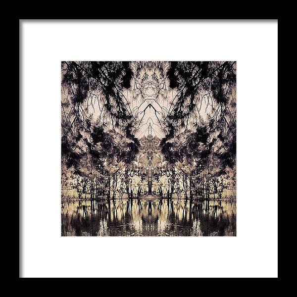 Beautiful Framed Print featuring the photograph #tagstagram .com #abstract #symmetry #5 by Dan Coyne