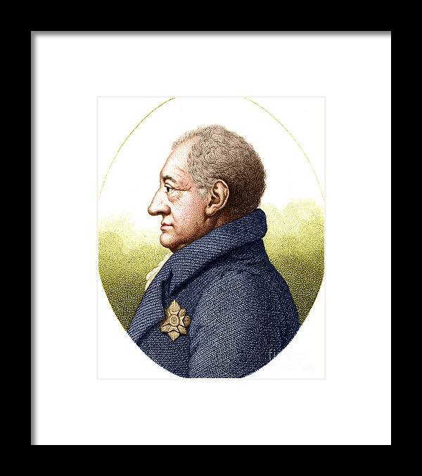Science Framed Print featuring the photograph Johann Wolfgang Von Goethe by Science Source