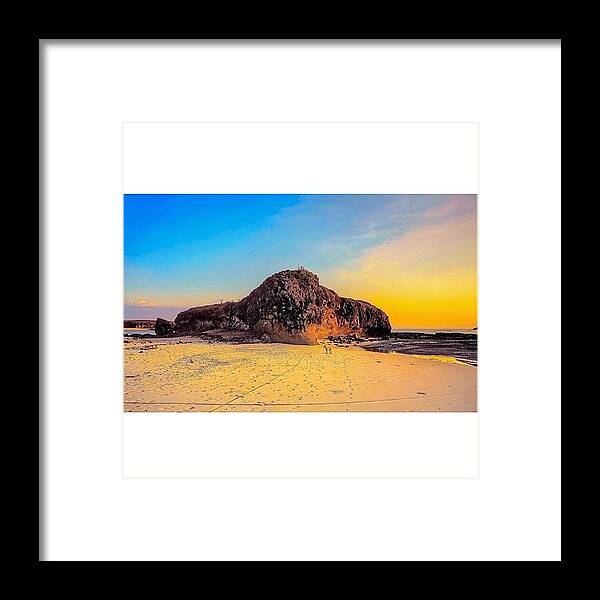 Beautiful Framed Print featuring the photograph Instagram Photo #691352886447 by Tommy Tjahjono