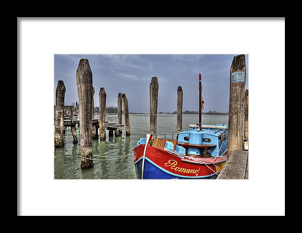 Architecture Framed Print featuring the photograph Burano - Venice - Italy #8 by Joana Kruse