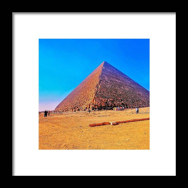 Pyramid Framed Print featuring the photograph Love This Picture? Check Out My Gallery #8 by Tommy Tjahjono