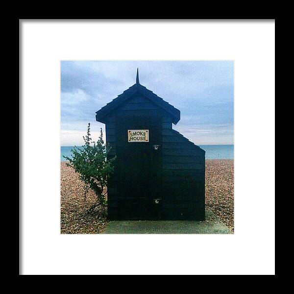 Holiday Framed Print featuring the photograph Brighton Beach #9 by Rachael Hunter