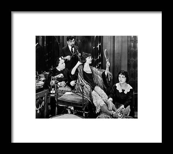 -bedrooms- Framed Print featuring the photograph Silent Still: Bedroom #9 by Granger