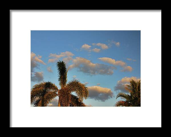 Tropical Framed Print featuring the photograph 9- Tropical Sky by Joseph Keane