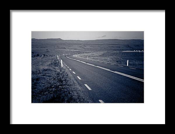 Iceland Framed Print featuring the photograph A Curve Ahead by Anthony Doudt