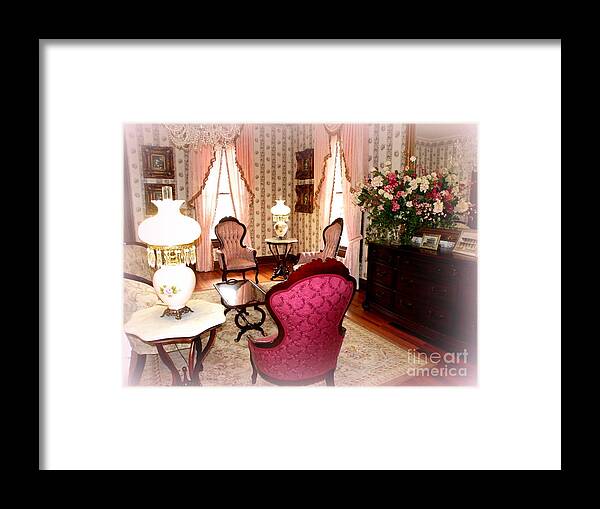 Victorian Era Framed Print featuring the photograph A Glimpse Into Yesteryear by Kathy White