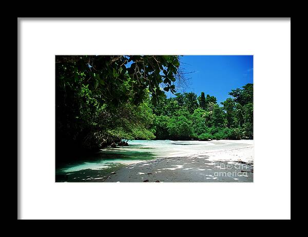 Beach Framed Print featuring the photograph A Piece Of Paradice by Hannes Cmarits