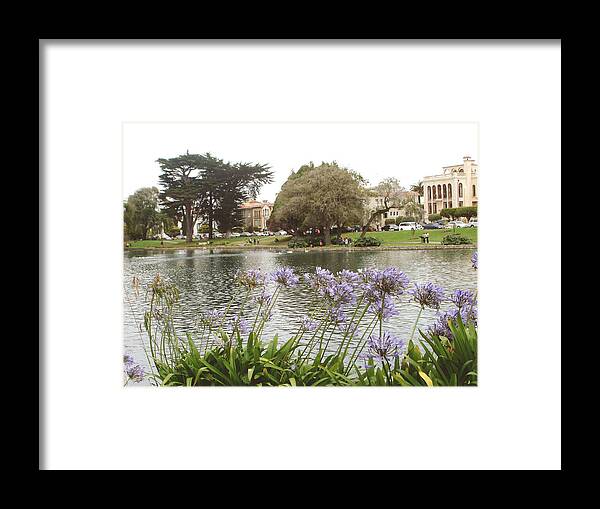 Palace Of Fine Arts Theatre San Francisco Framed Print featuring the photograph A view of Palace of Fine Arts theatre San Francisco No five by Hiroko Sakai
