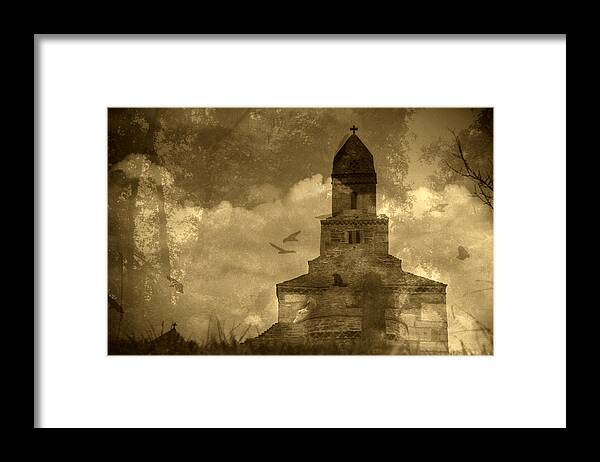 Ancient Framed Print featuring the photograph Abandoned church by Emanuel Tanjala