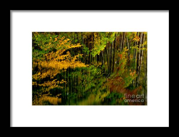 West Virginia Framed Print featuring the photograph Abstract Reflections by Thomas R Fletcher