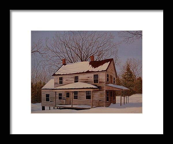 Fredericksburg Framed Print featuring the painting After the Storm by AnnaJo Vahle