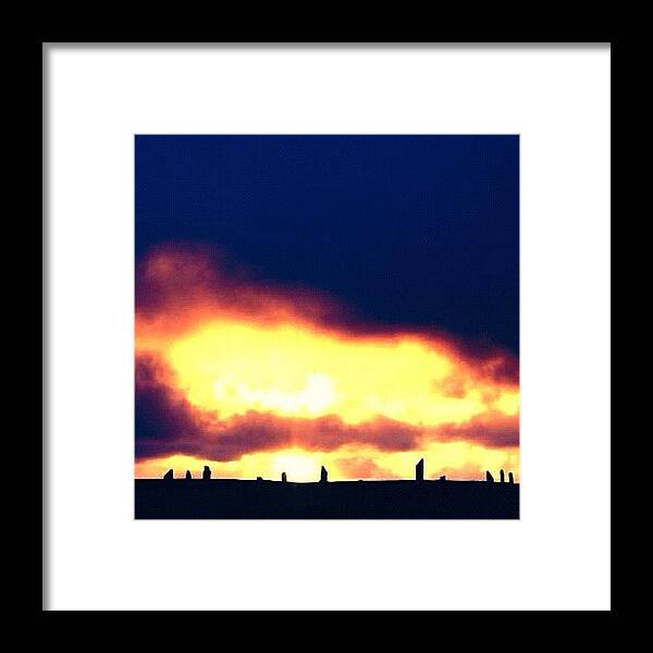  Framed Print featuring the photograph After The Storm by Luisa Azzolini