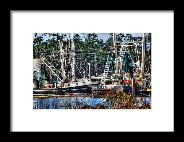 Alabama Photographer Framed Print featuring the digital art Alexandra Pearl and Our Mother by Michael Thomas