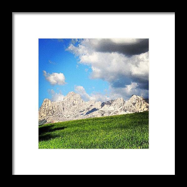 Beautiful Framed Print featuring the photograph Always Dolomites by Luisa Azzolini