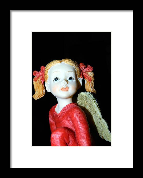 Angel Framed Print featuring the photograph Angel by Ester McGuire