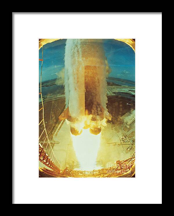 Apollo Ii Framed Print featuring the photograph Apollo II Launch by Nasa