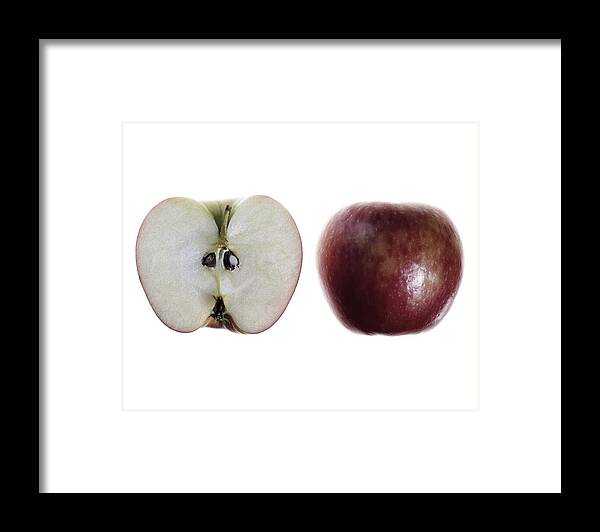 Fruit Framed Print featuring the photograph Apple by Nathaniel Kolby
